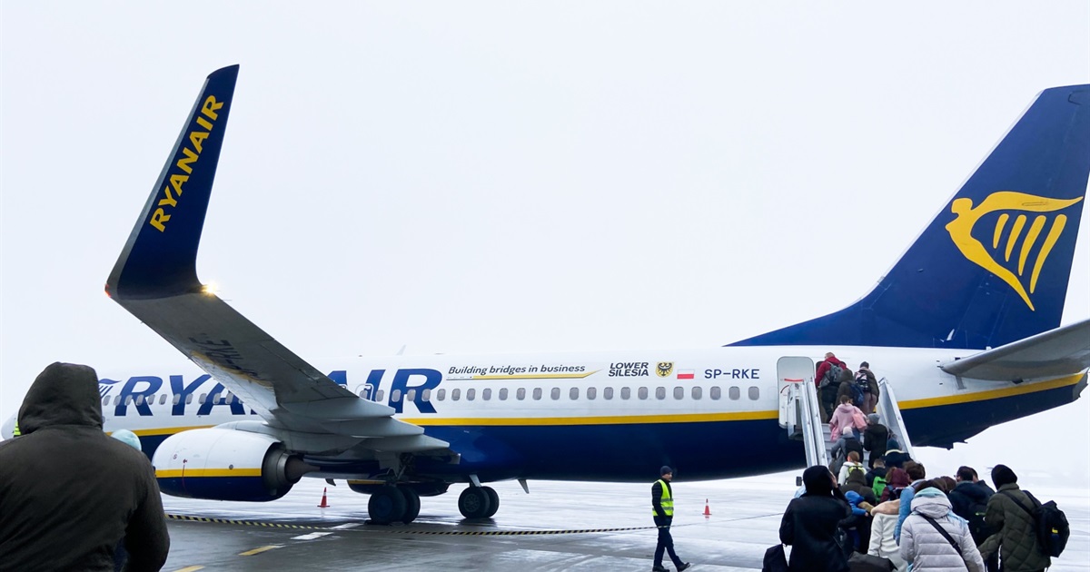 Лоукостер Ryanair cкасував ще 7 рейсів з України