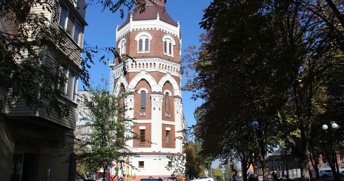 Фото водонапірної вежі Маріуполя стало кращим у конкурсі культурних пам'яток