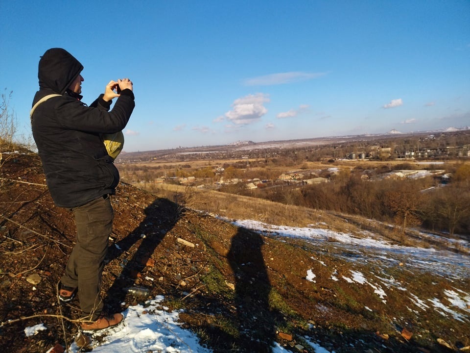 Петер Андрусічко знімає горлівські краєвиди