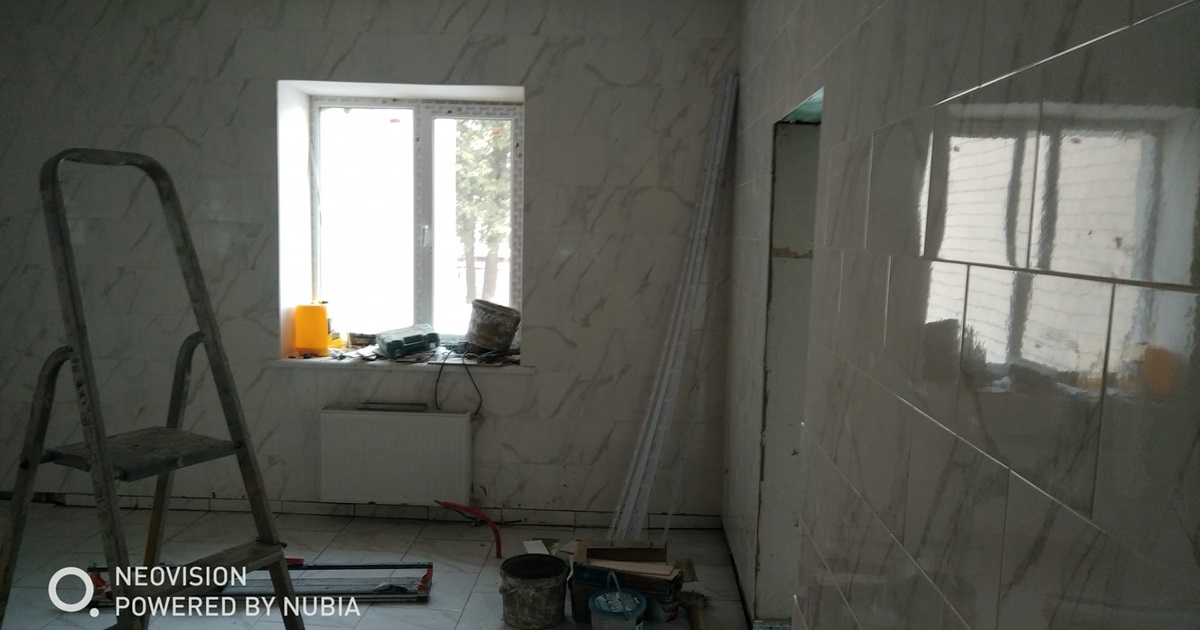 Ремонт харчоблоку майже завершено. Діти скоро повернуться у стіни дошкільного закладу №37