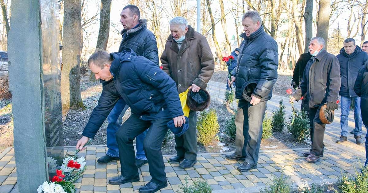 В Кагарлику вшанували учасників бойових дій на території інших держав