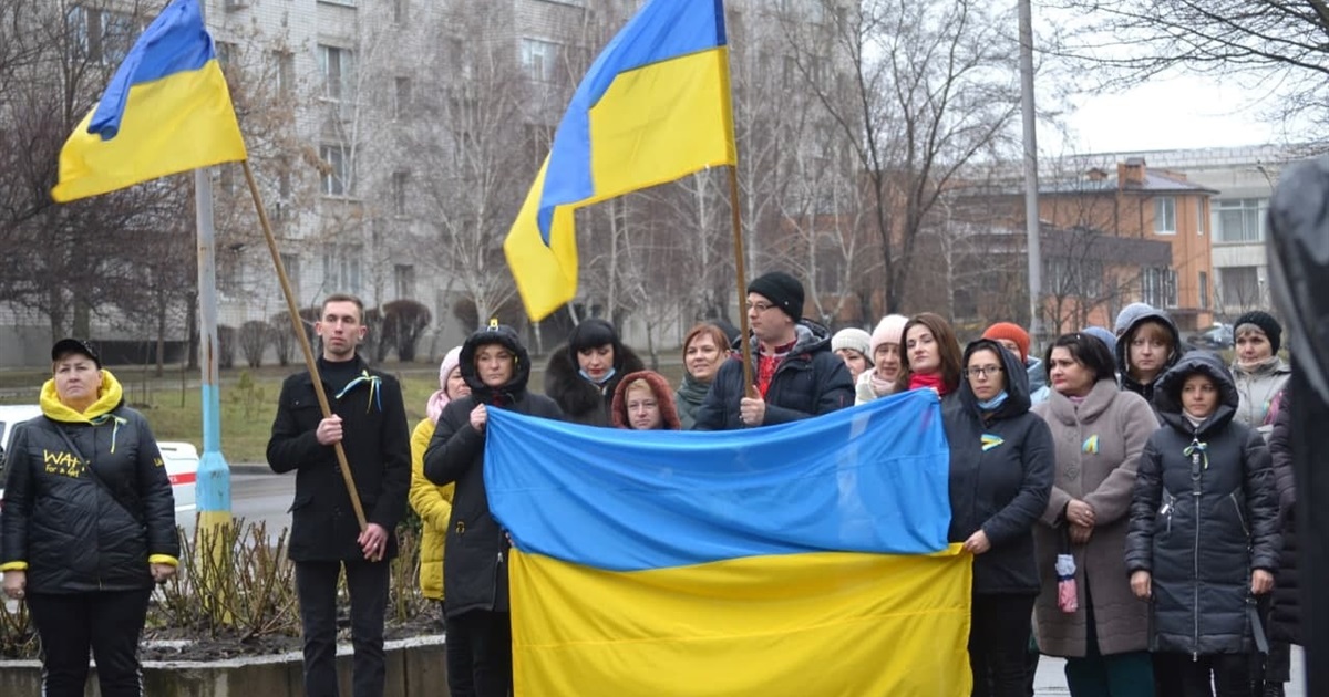 День єднання: як у Южноукраїнську відзначили нове державне свято. Фото