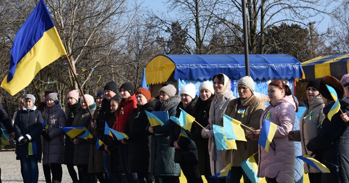 День єднання: як відзначили нове державне свято у Нижніх Сірогозах