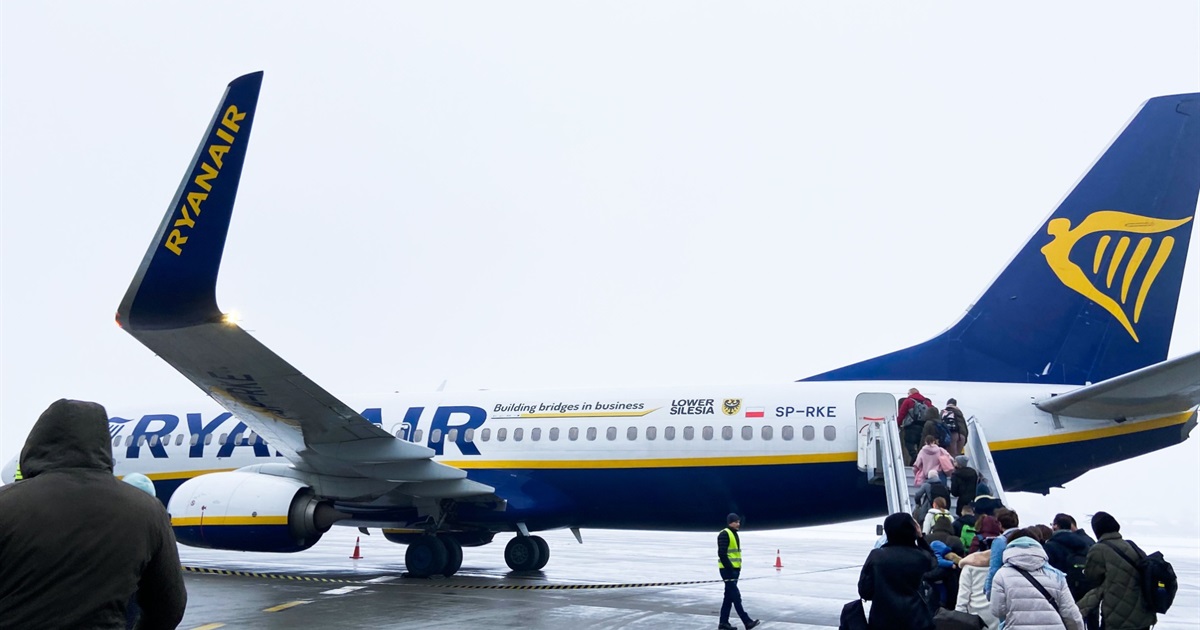 Квитки з України від 5 євро: розпродаж у Ryanair