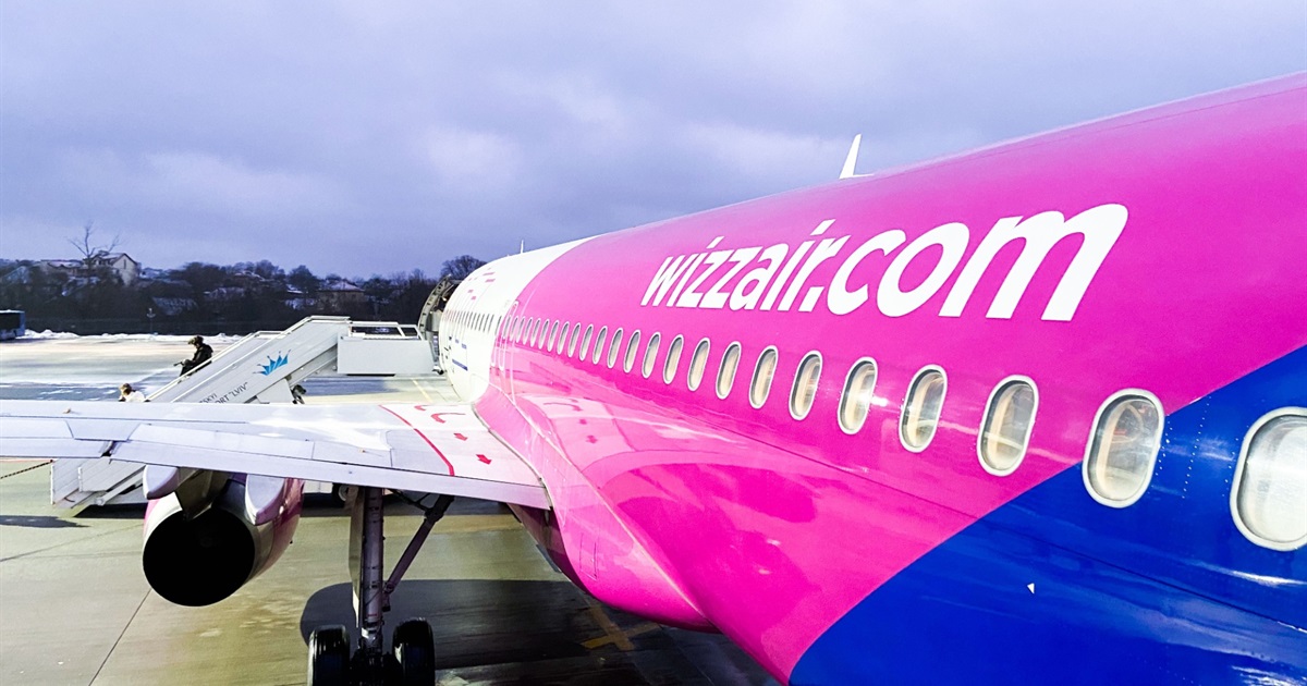 Wizz Air відклав старт 16 рейсів з України: список і дати