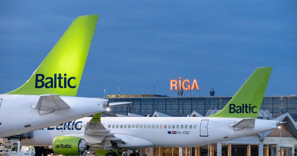 AirBaltic продовжить літати в Україну, але призупинені нічні рейси