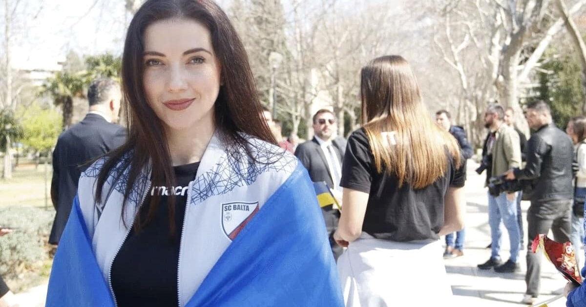 Волейболістки з Балти організували в Боснії мітинг на підтримку України (ФОТОФАКТ)