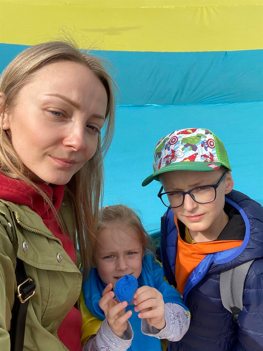 Оксана Кушнір приїхала до Іспанії з двома дітьми