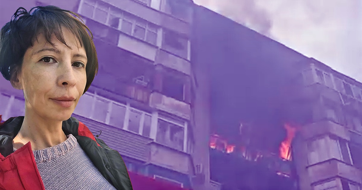 Увидела в новостях, как горит моя квартира в Северодонецке. Это уже второй дом, который я потеряла