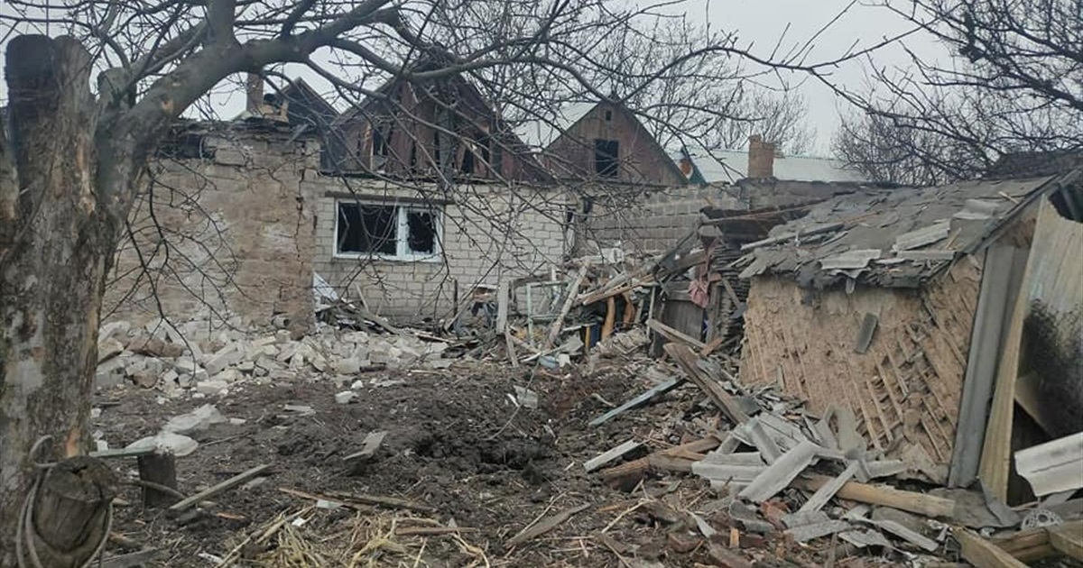 У Мар'їнці нові жертви російських окупантів: майже 90% міста вже зруйновано