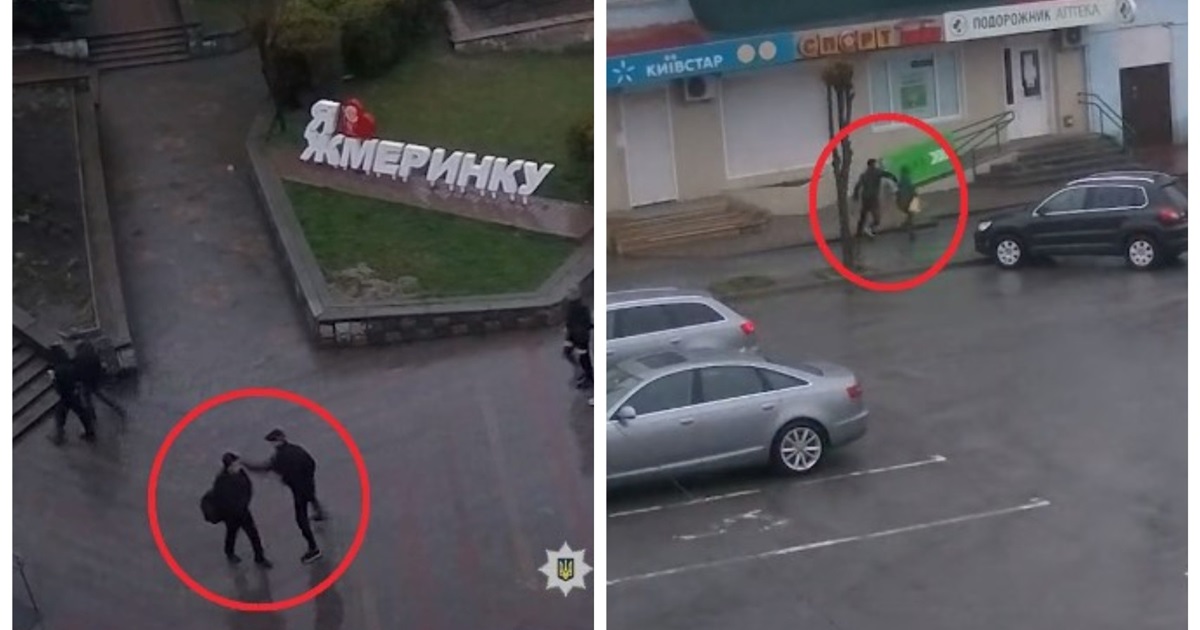Кидався на перехожих в центрі Жмеринки з кулаками: поліцейські ідентифікували особу завдяки камерам