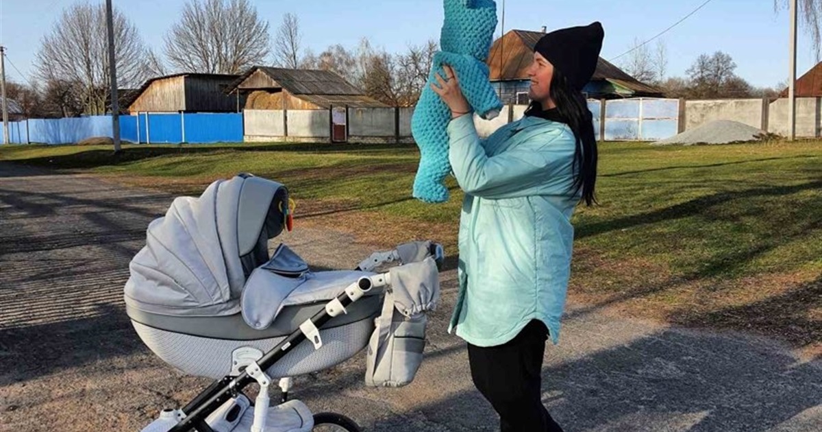 Анна Шолом з Корюківщини народила сина у перший день війни в Чернігівській районній лікарні