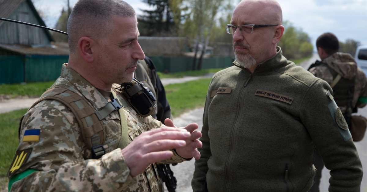 Міністр оборони України Олексій Резніков вручив нагороди військовим ОК "Північ"