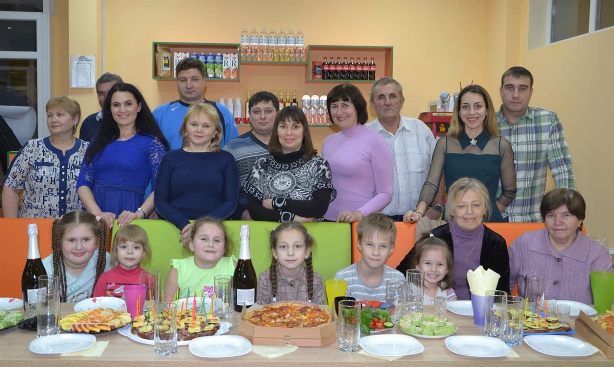 Открытие батутного центра в Доброполье.