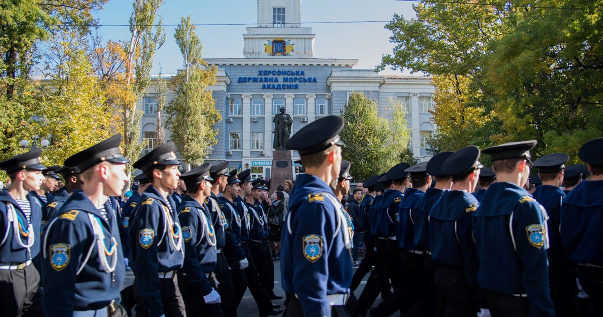 Через війну Херсонську морську академію перевели до Одеси