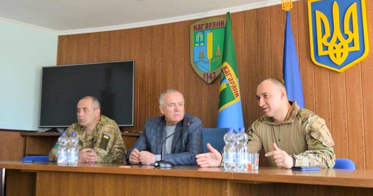 Кагарличчину відвідало військове керівництво Обухівського району