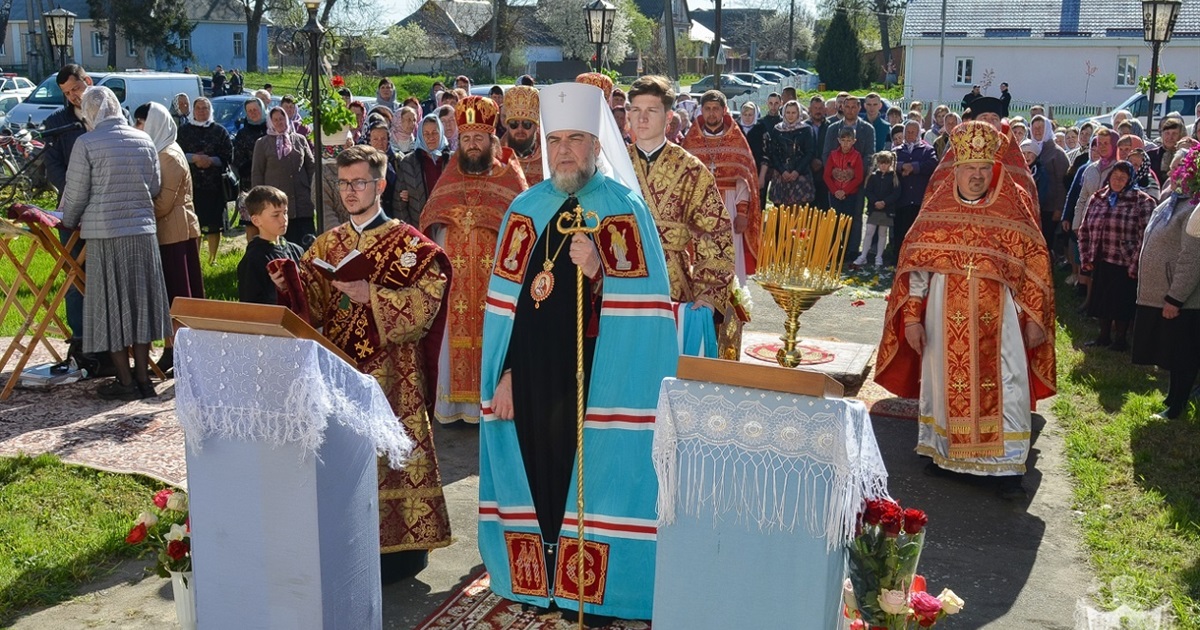 Іванів відвідав митрополит ПЦУ Симеон: молилися за перемогу України над ворогом