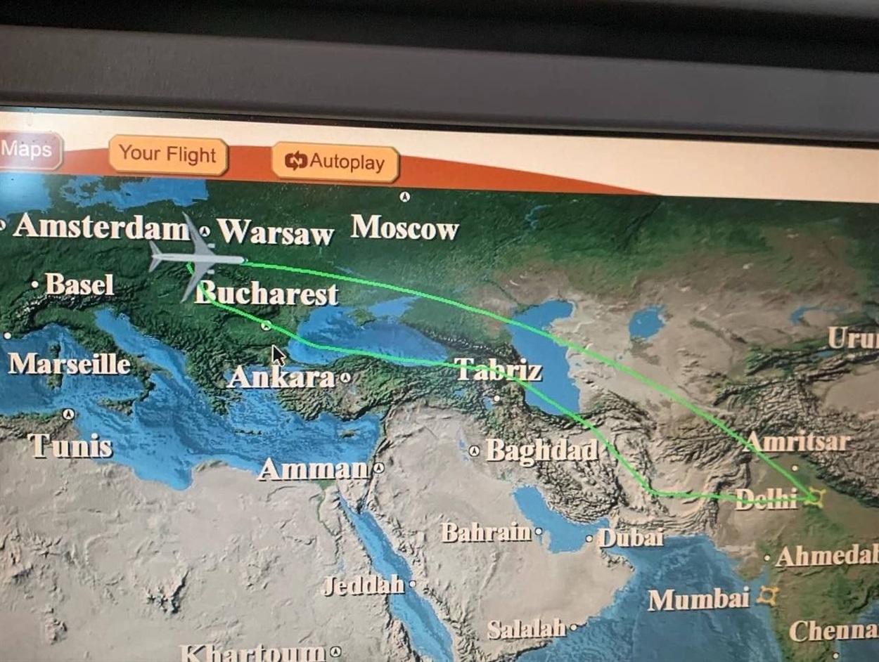 Маршрут перельоту
