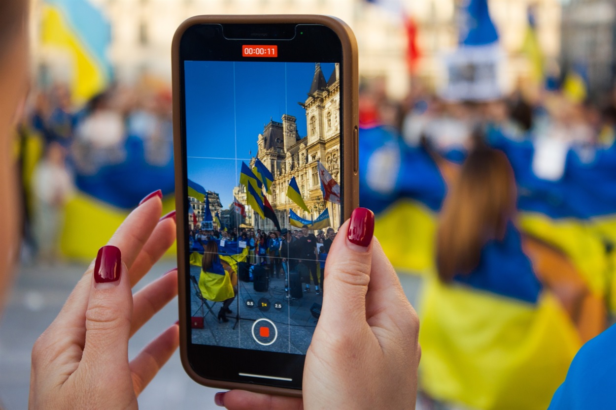Мітинг на підтримку України