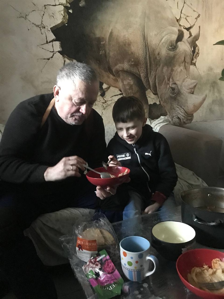 Юрий с сыном
