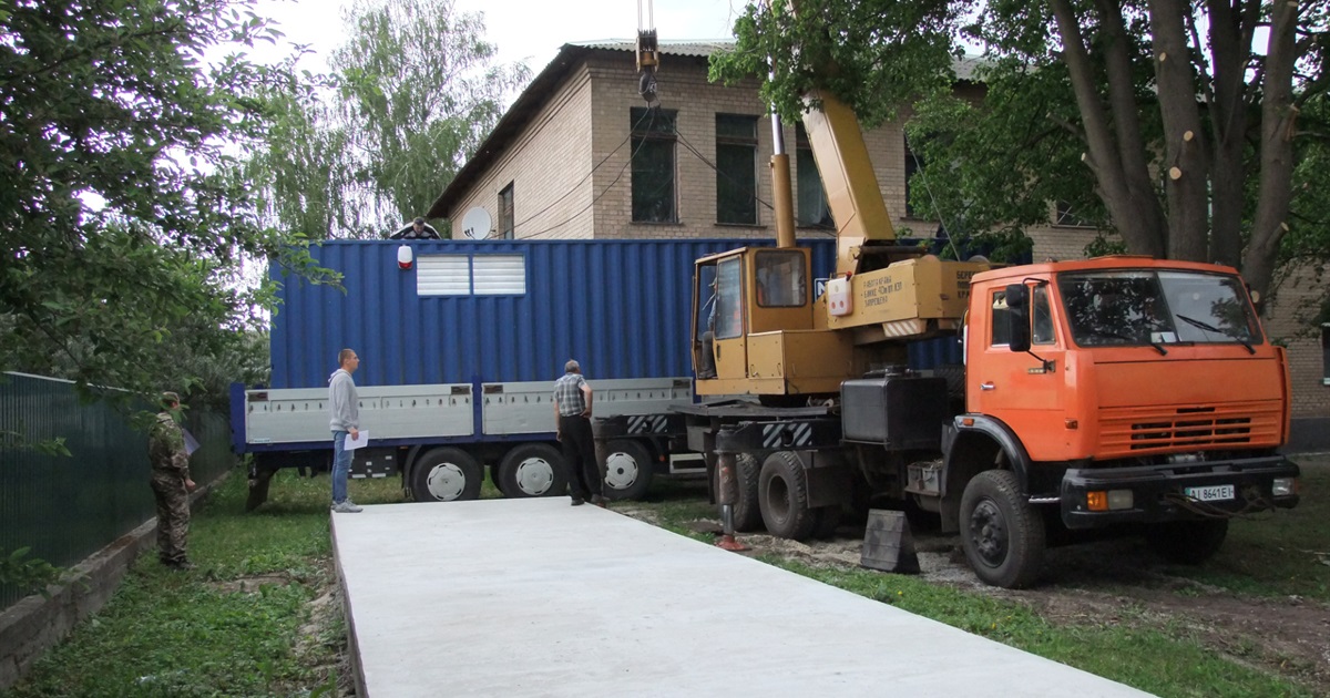 Кагарлицька лікарня отримала нову кисневу станцію, яка виробляє 30 кубічних метрів кисню за годину