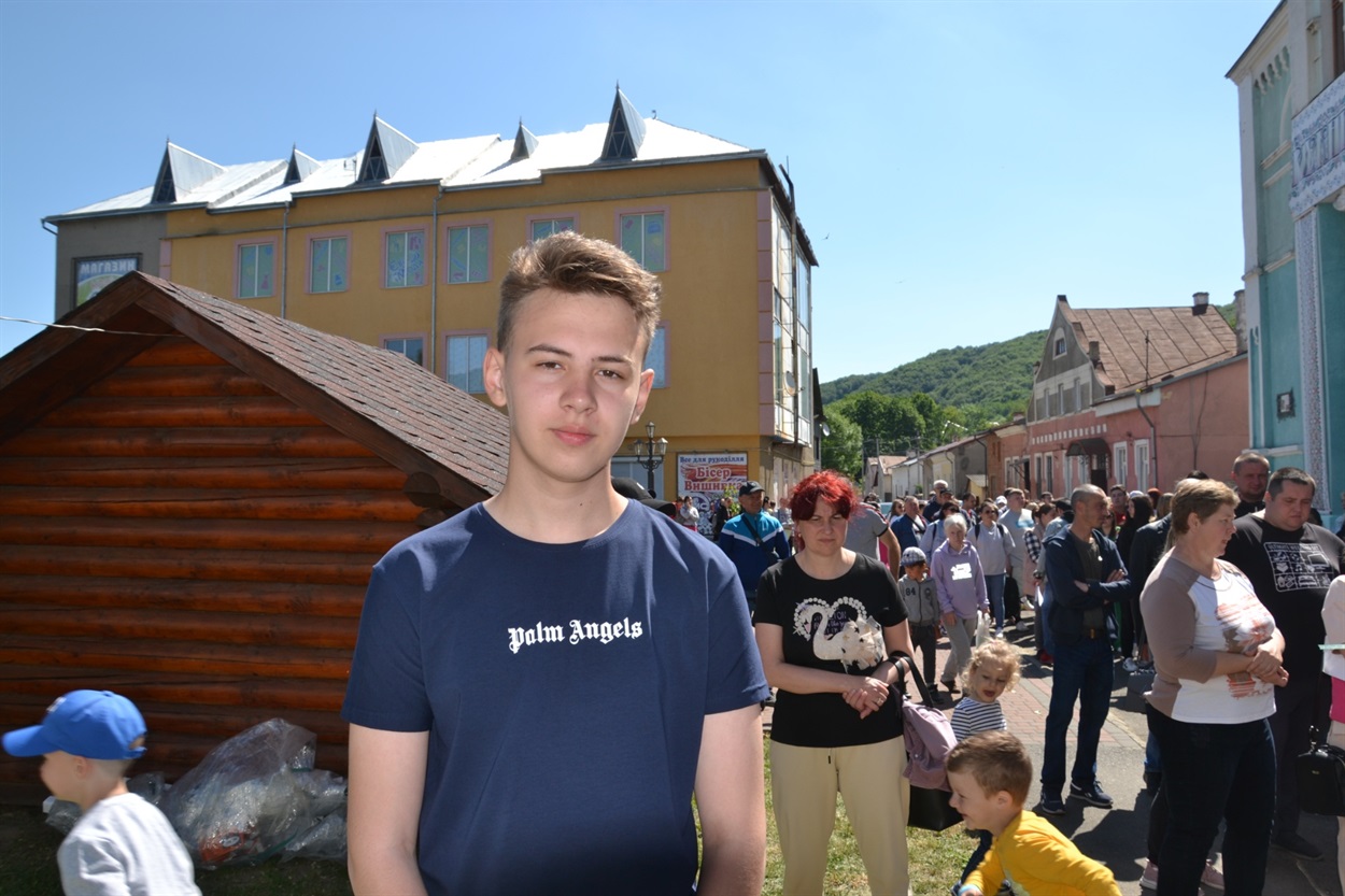 Ігор, евакуювався разом з родиною з Лисичанська