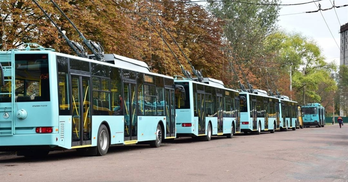З 8 червня в Чернігові збільшиться кількість тимчасових тролейбусних маршрутів