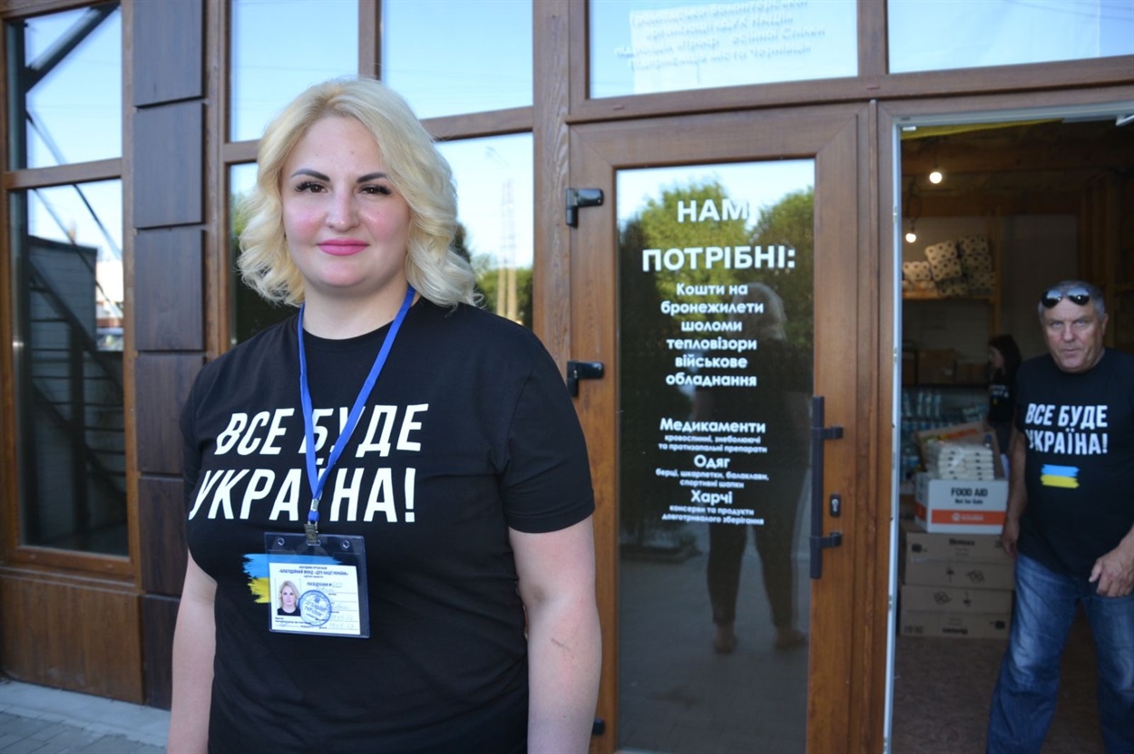 Оксана Коваль, волонтерка ГО "Дух нації"