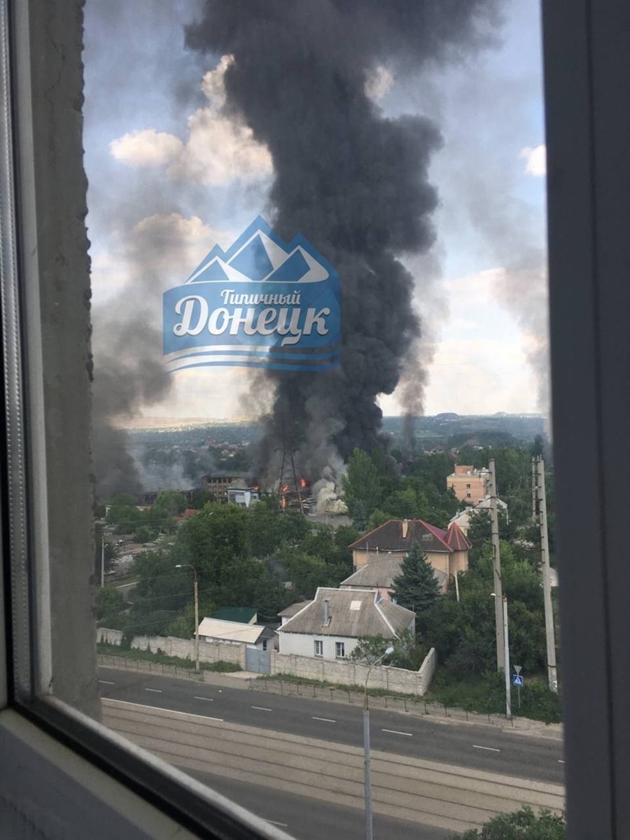 обстрел Донецка