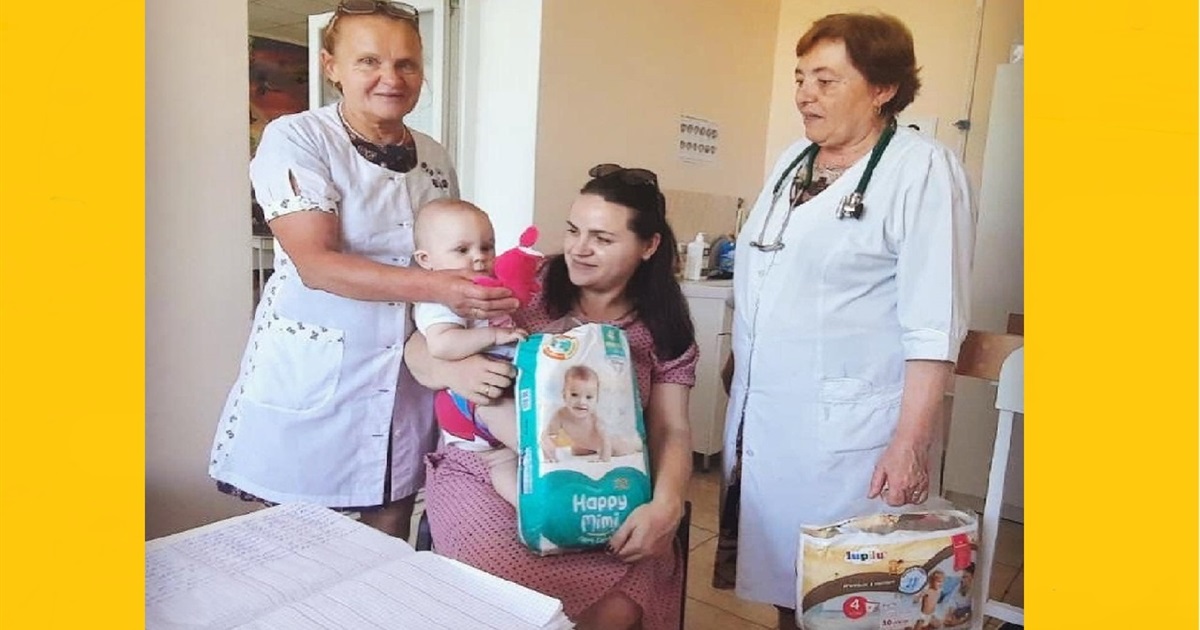 Нижньосірогозький ЦПМСД отримав гуманітарну допомогу для малечі від фонду “Підтримки Мелітополя”
