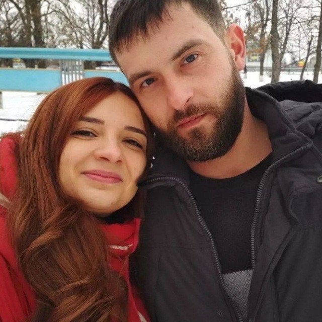 Світлана із чоловіком за місяць до початку війни