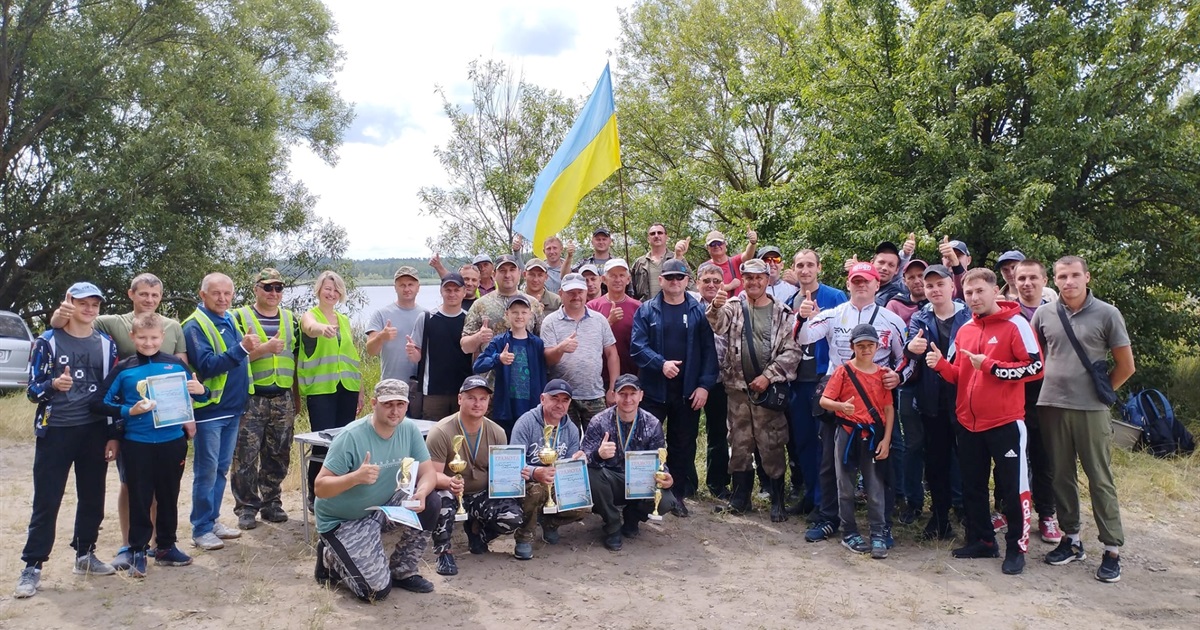 На ХАЕС пройшли відкриті змагання з риболовлі: визначили кращих та зібрали кошти на ЗСУ