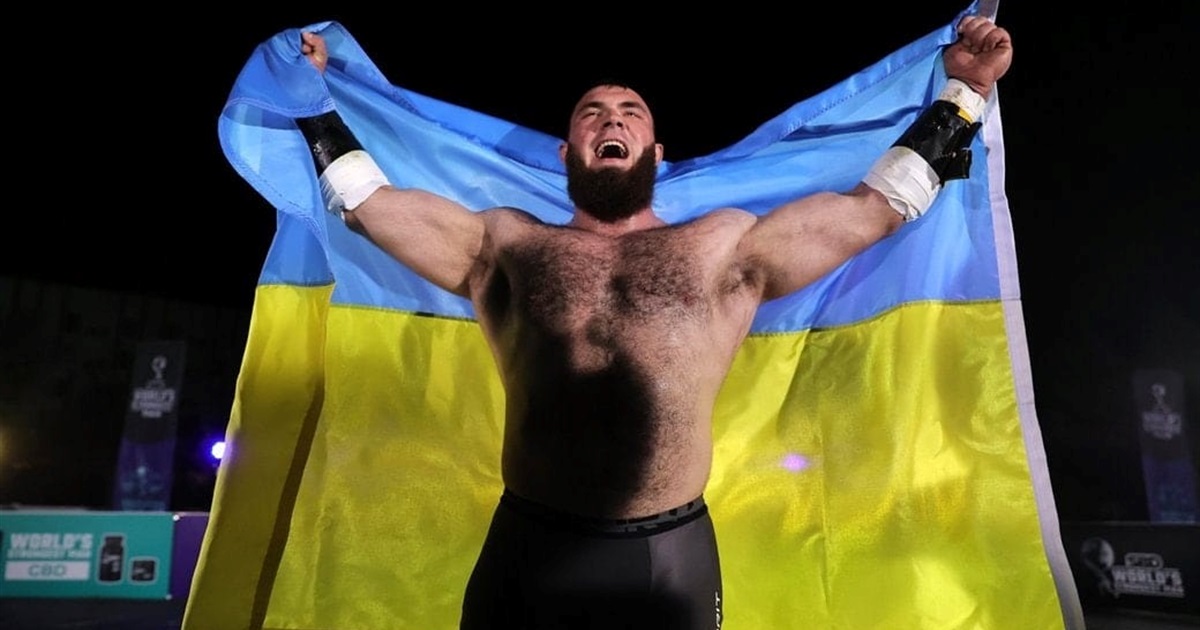 Українець - найсильніша людина світу!