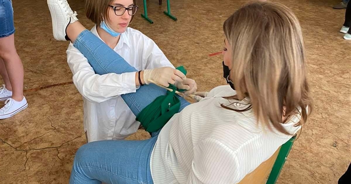 Як накладати джгут чи діяти в разі зупинки серця: тренінг з домедичної допомоги у Балті