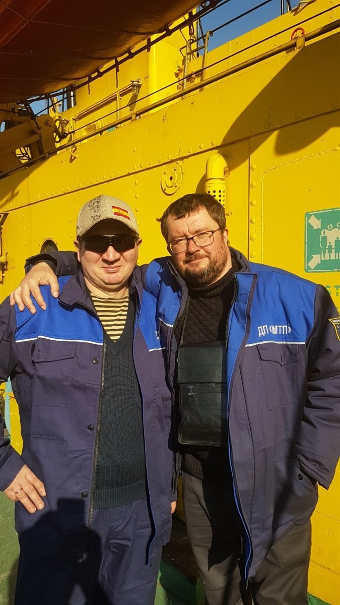 Владислав з колегою 