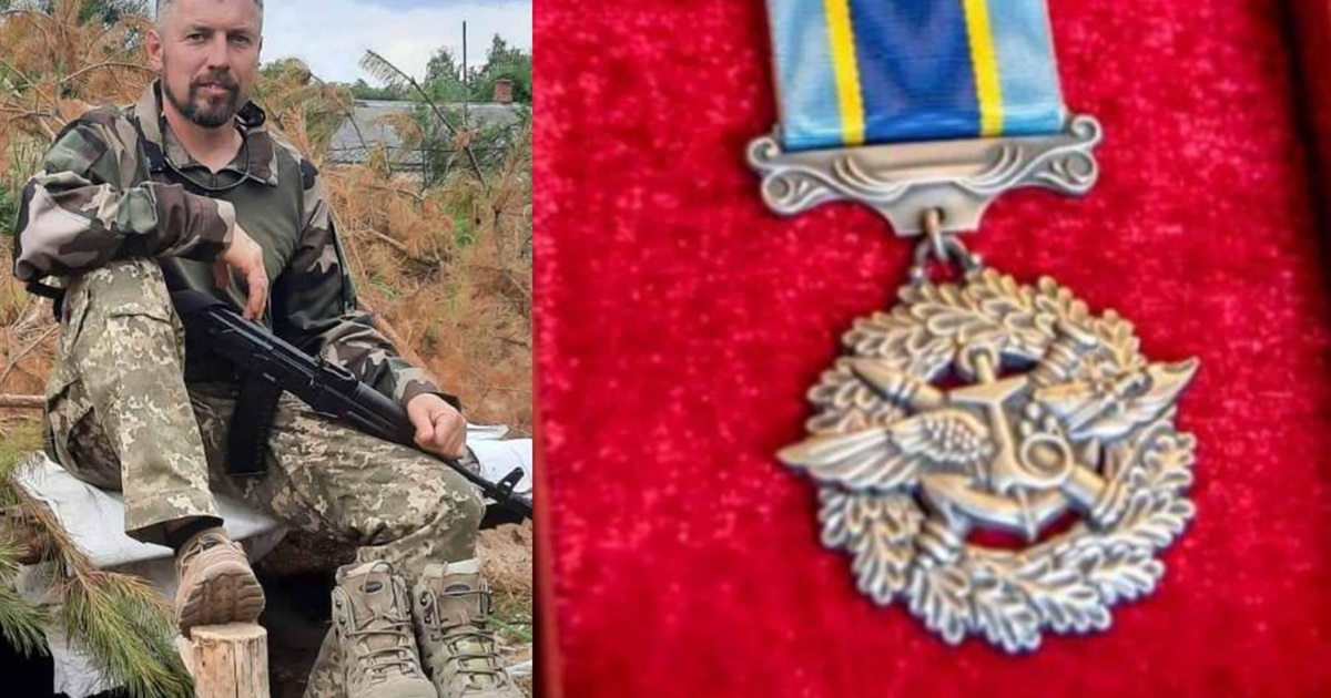 Кіцманчанина Миколу Касперського Президент відзначив медаллю “За військову службу Україні”
