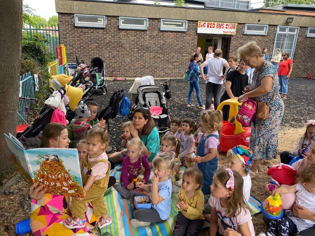 Заняття у дитячій групі "Малятко" Фото надане Оксаною Калалою 
