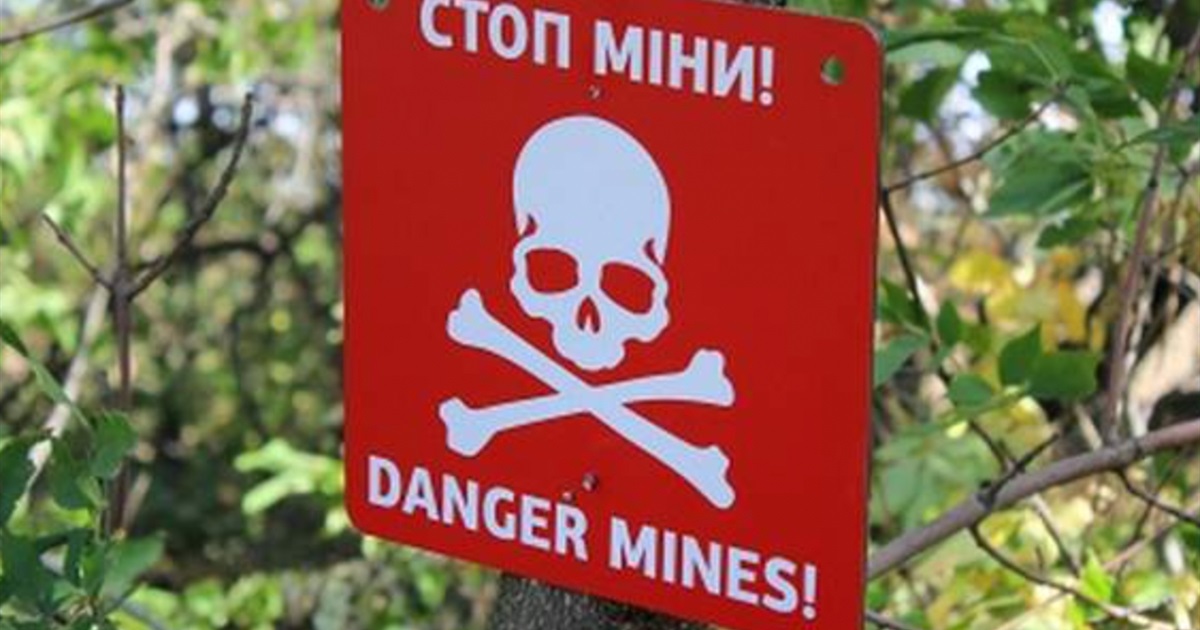 У Київській області для учнів шкіл проведуть навчання з правил мінної безпеки