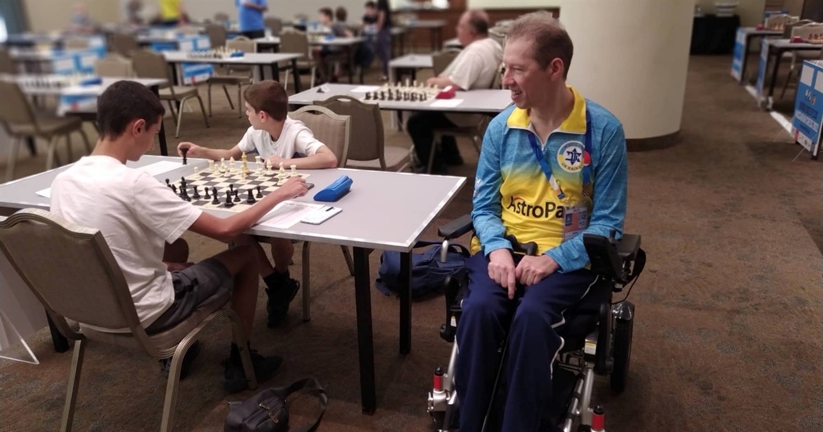 Chess saved Ihor in Mariupol from despair. He is now in Israel, starting his life from scratch