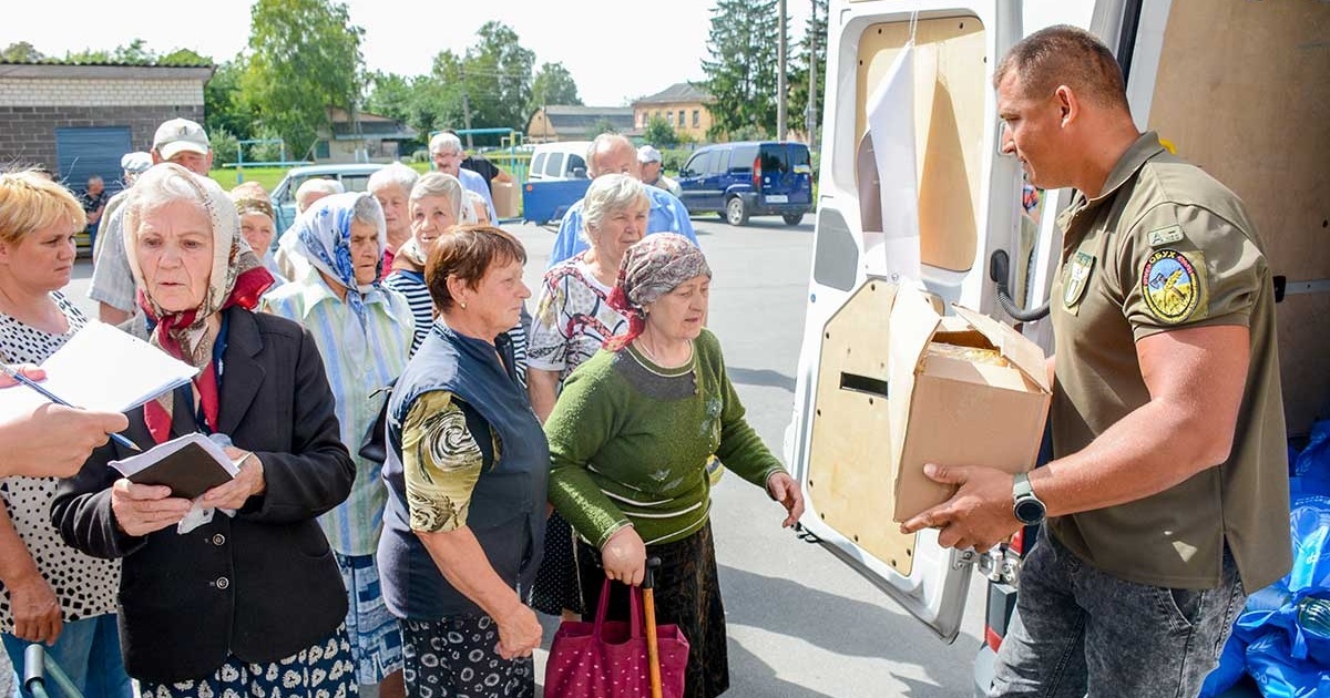 Міжнародний благодійний фонд "Варнава" доставив на Кагарличчину гуманітарну допомогу від ООН