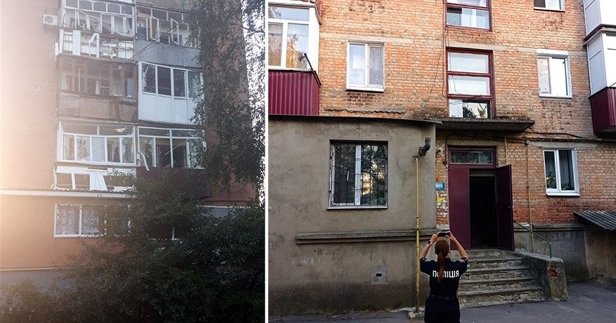 На Шепетівщині поліцейські документують наслідки ворожих ракетних ударів