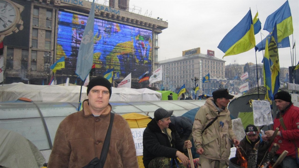 Остап Левчук був учасником Майдану в 2014 році