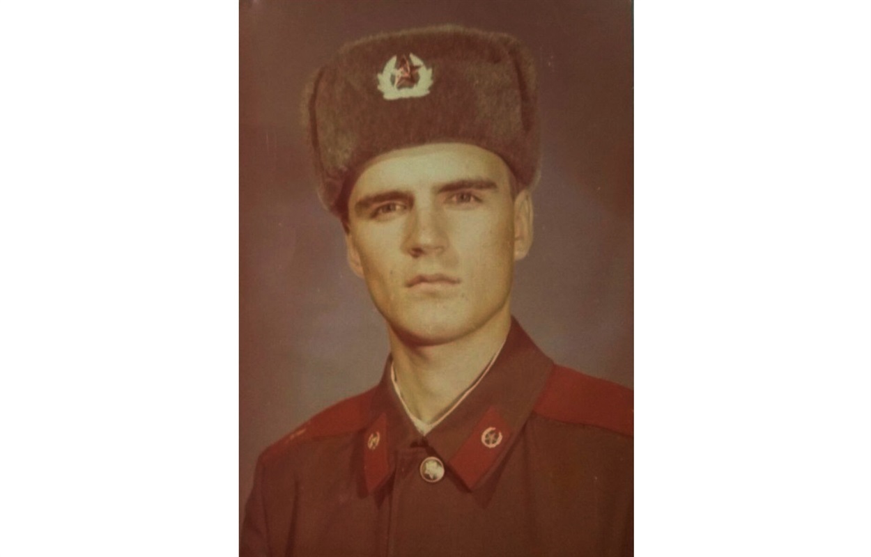 Під час служби в армії, 1988 рік
