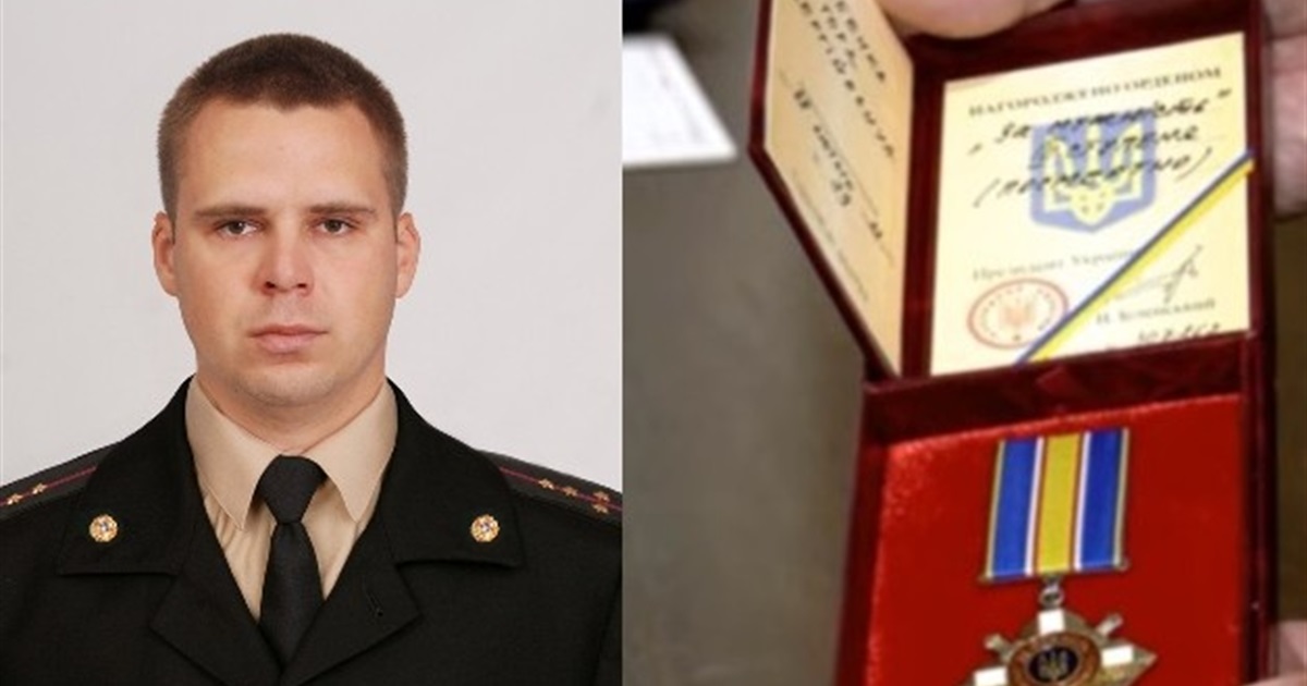 Ніжинського ДСНС-ника Ігора Козубенка нагороджено орденом «За мужність» ІІІ ступеня посмертно