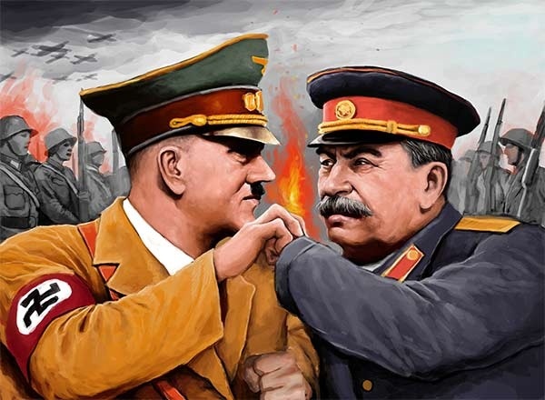 Гітлер і Сталін