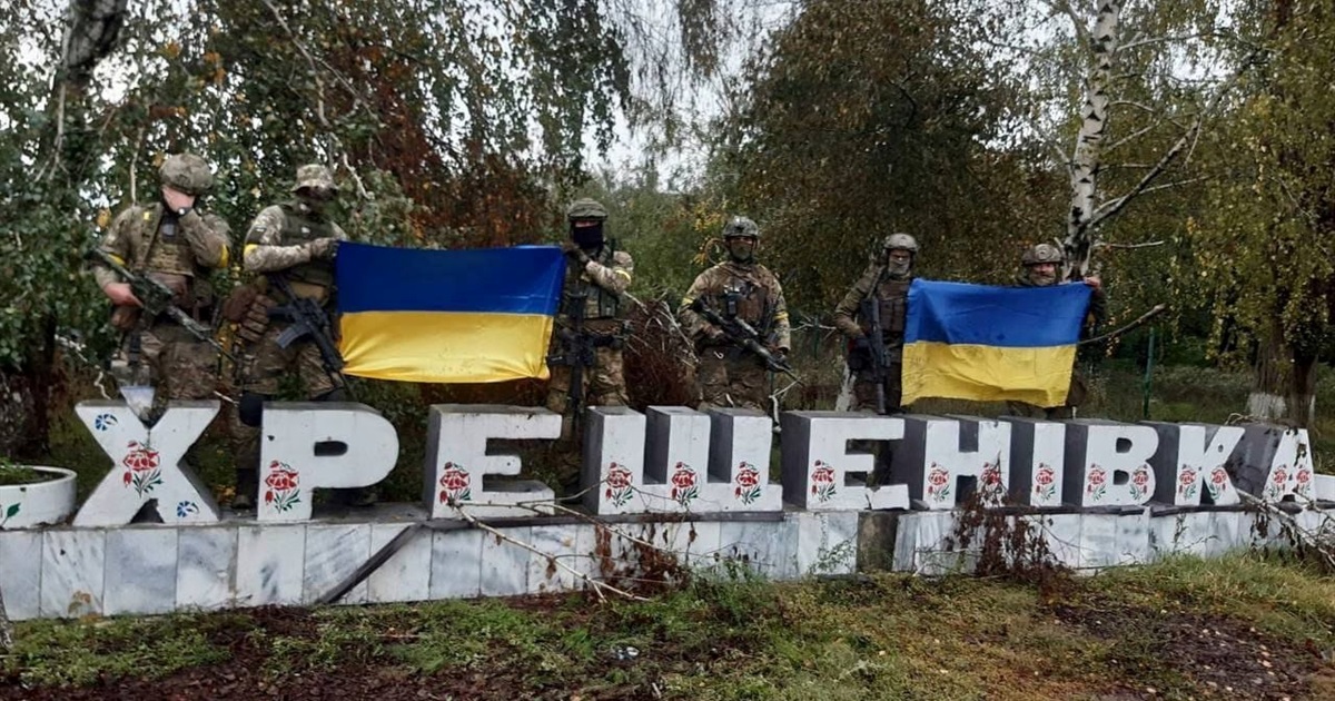 Звільнені від окупантів села Херсонщини зустрічають ЗСУ. Відео