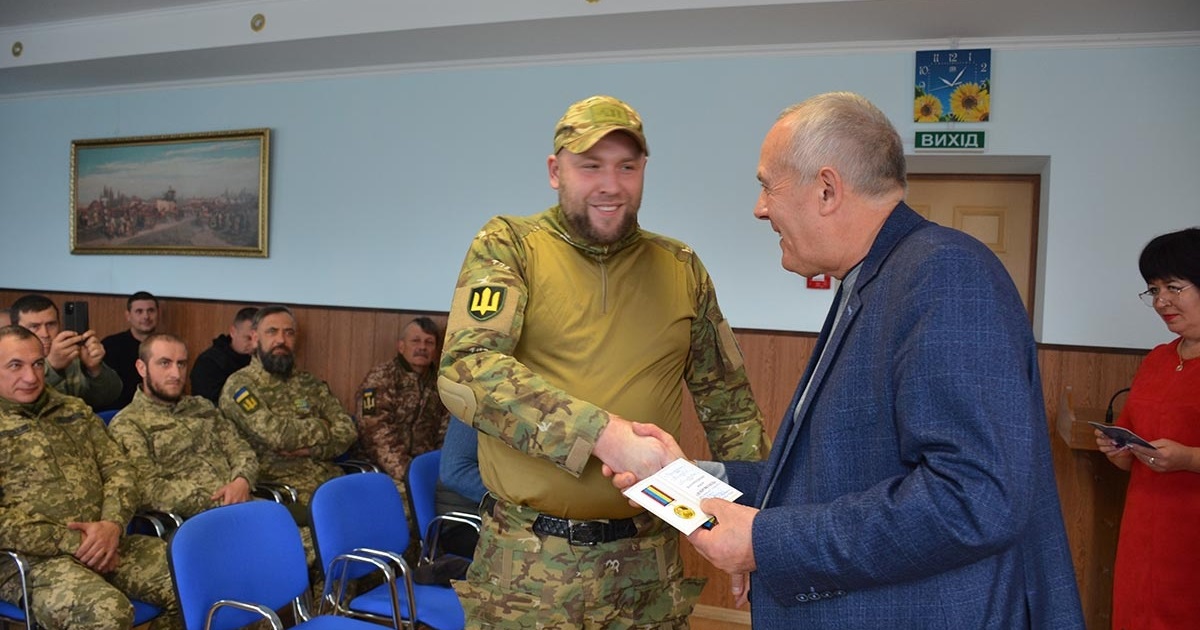 На Кагарличчині урочисто вітали захисників і захисниць України