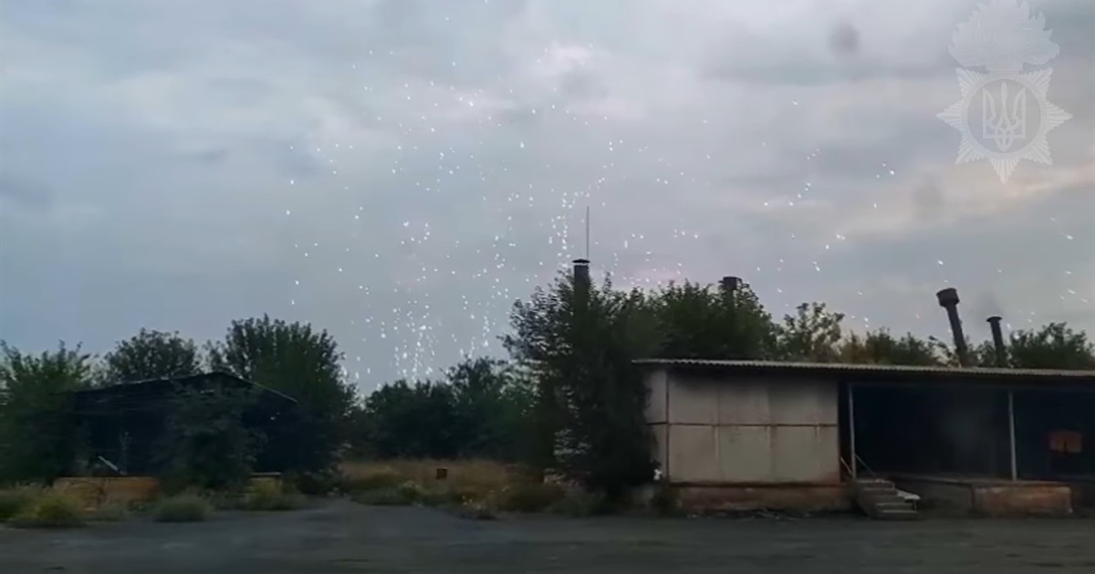 У Великій Новосілці ворог застосував фосфорні снаряди. Відео