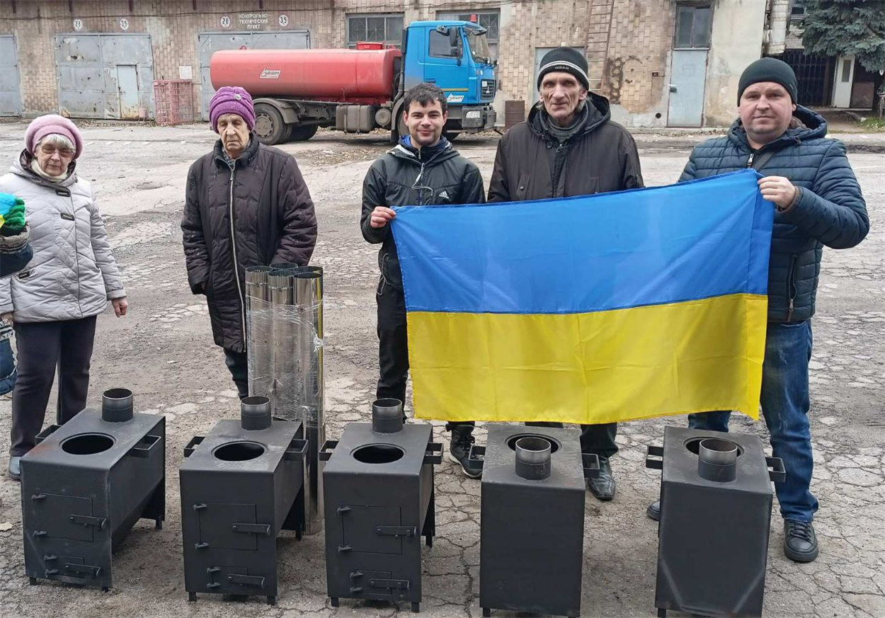 У Торецькій громаді видають "буржуйки" для опалення бомбосховищ.