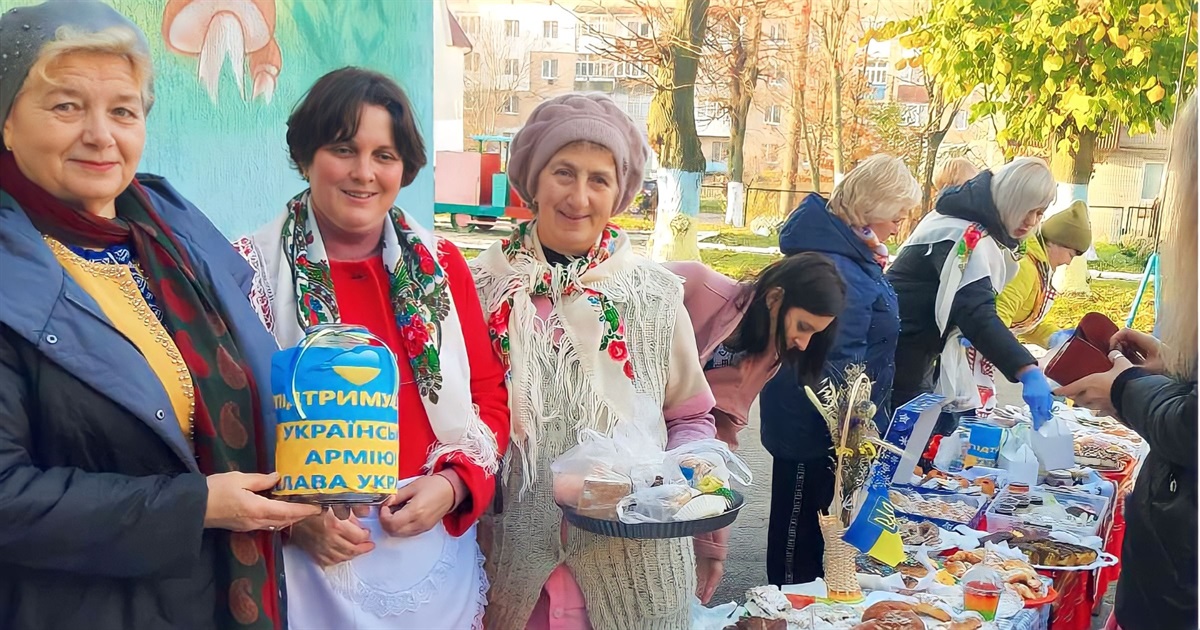 Від «Казки» — понад 20 тисяч гривень. У Городку відбувся благодійний ярмарок для воїнів 80-ї бригади